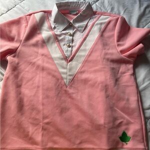 Pink AKA Business Casual button up